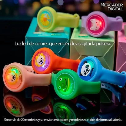 3 Pulseras repelentes de mosquitos para niños