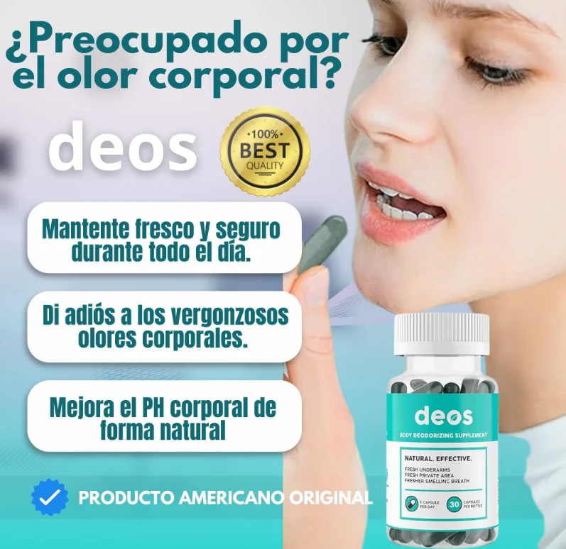 DEOS Suplemento Desodorante Corporal