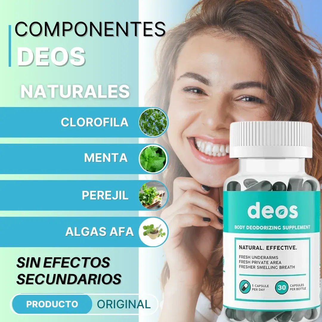DEOS Suplemento Desodorante Corporal
