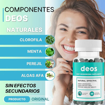 DEOS Suplemento Desodorante Corporal